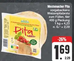 Edeka Mestemacher pita weizen Angebot