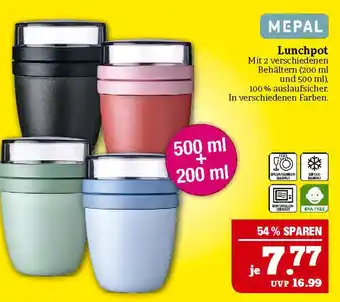 Marktkauf Mepal lunchpot Angebot