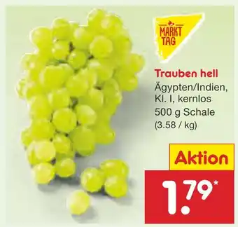 Netto Marken-Discount Markt tag trauben hell Angebot