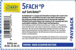Netto Marken-Discount Payback 5fach °p Angebot