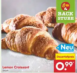 Netto Marken-Discount Backstube lemon croissant Angebot