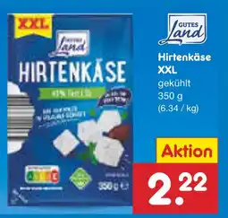 Netto Marken-Discount Gutes land hirtenkäse xxl Angebot
