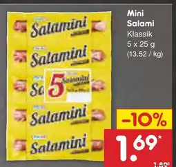 Netto Marken-Discount Mini salami Angebot