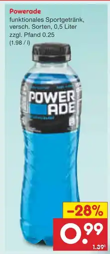 Netto Marken-Discount Powerade powerade Angebot