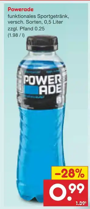 Netto Marken-Discount Powerade powerade Angebot