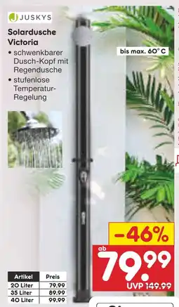 Netto Marken-Discount Solardusche victoria Angebot