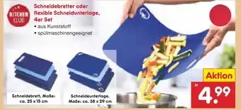 Netto Marken-Discount Kitchen club flexible schneideunterlage Angebot