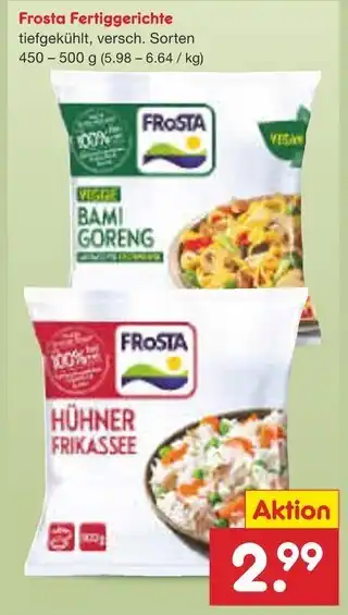 Netto Marken-Discount Frosta fertiggerichte Angebot
