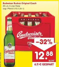 Netto Marken-Discount Budweiser budvar original czech Angebot