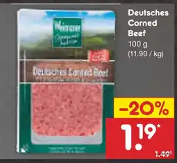 Netto Marken-Discount Deutsches corned beef Angebot
