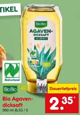 Netto Marken-Discount Biobio agavendicksaft Angebot