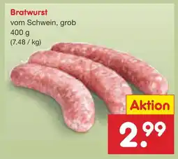 Netto Marken-Discount Bratwurst Angebot