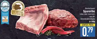 E-Center Strohschwein Spareribs Angebot
