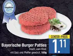 E-Center Bayerische Burger Patties Angebot