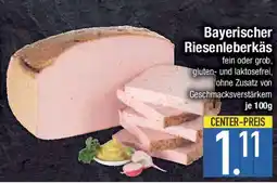 E-Center Bayerischer Riesenleberkäs Angebot
