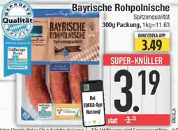 E-Center Bayrische Rohpolnische Angebot