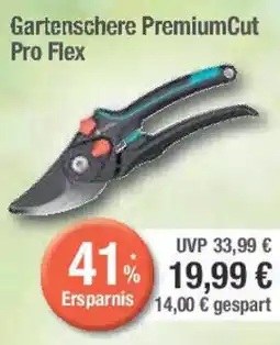 E-Center GARDENA Gartenschere PremiumCut Pro Flex Angebot