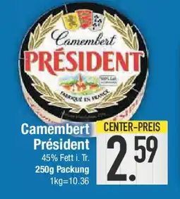 E-Center Camembert Président Angebot