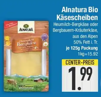 E-Center Alnatura Bio Käsescheiben Angebot