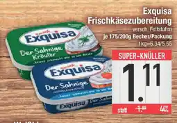 E-Center Exquisa Frischkäsezubereitung Angebot