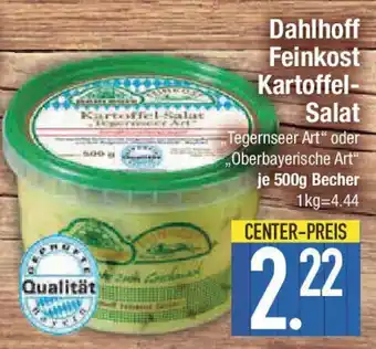 E-Center Dahlhoff Feinkost Kartoffel- Salat Angebot