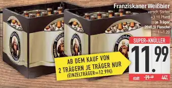 E-Center Franziskaner Weißbier Angebot