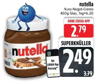 Edeka nutella Angebot