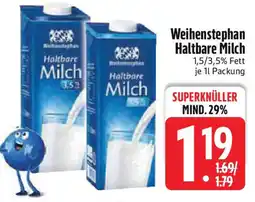 Edeka Weihenstephan Haltbare Milch Angebot