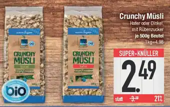 E-Center Crunchy Müsli Angebot