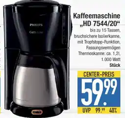 E-Center Kaffeemaschine „,HD 7544/20 Angebot