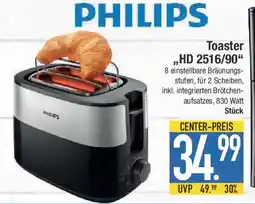 E-Center PHILIPS Toaster „,HD 2516/90 Angebot