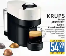 E-Center KRUPS Vertuo ,,XN9201 ECO" Kaffee- Kapselmaschine Angebot