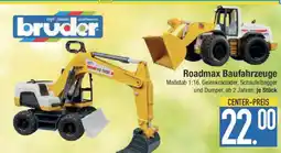 E-Center Bruder Roadmax Baufahrzeuge Angebot