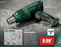 Lidl PARKSIDE Heißluftgebläse Angebot