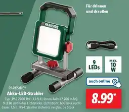 Lidl PARKSIDE Akku-LED-Strahler Angebot