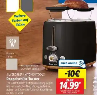 Lidl SILVERCREST KITCHEN TOOLS Doppelschlitz-Toaster Angebot