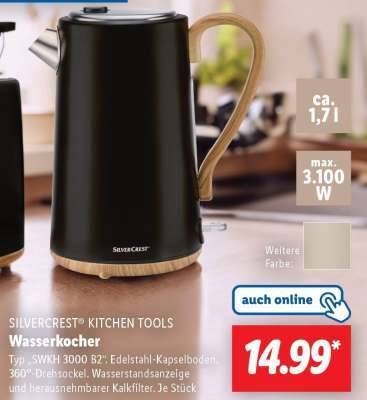 Wasserkocher Angebot bei Lidl