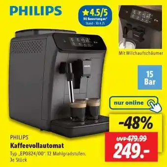 Lidl PHILIPS Kaffeevollautomat Angebot