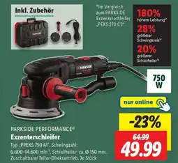Lidl PARKSIDE PERFORMANCE Exzenterschleifer Angebot