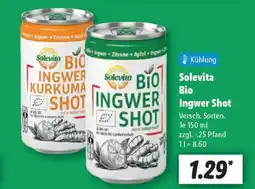 Lidl Solevita Bio Ingwer Shot Angebot