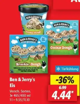 Lidl BEN & JERRY’S Eis Angebot