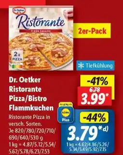 Lidl Dr. Oetker Ristorante Pizza Bistro Flammkuchen Angebot