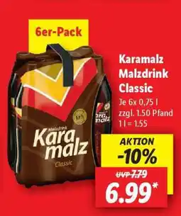 Lidl Karamalz Malzdrink Classic Angebot