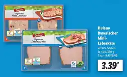 Lidl Dulano Bayerischer Mini-Leberkäse Angebot