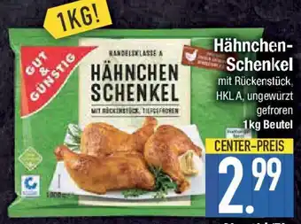 E-Center Hähnchen- Schenkel Angebot