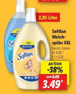 Lidl Softlan Weichspüler XXL Angebot