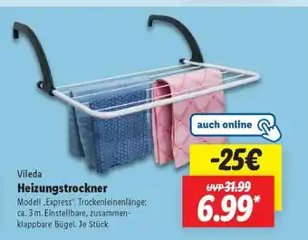 Lidl Heizungstrockner Angebot