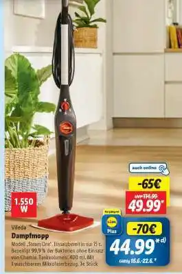Lidl Dampfmopp Angebot