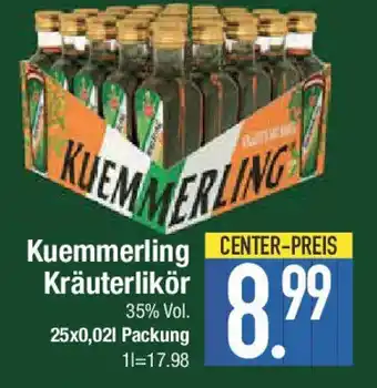 E-Center Kuemmerling Kräuterlikör Angebot