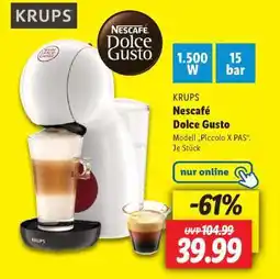 Lidl Nescafé Dolce Gusto Angebot